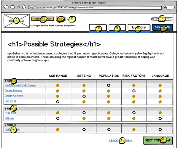 Responsive Web App Wireframe Thumbnail