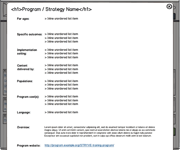Responsive Web App Wireframe Thumbnail